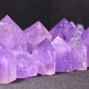 Shop Amethyst Points & Wands! High quality Natural Amethyst Polished Point/Amethyst Tower /Purple Crystal Ornaments /Amethyst decoration-1 point -Approx.2~4inches height | Natural genuine stones & crystals in various shapes & sizes. Buy raw cut, tumbled, or polished gemstones for making jewelry or crystal healing energy vibration raising reiki stones. #crystals #gemstones #crystalhealing #crystalsandgemstones #energyhealing #affiliate #ad