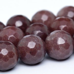 Shop Aventurine Faceted Beads! Purple Brown Aventurine Beads Grade AAA Natural Gemstone Micro Faceted Round Loose Beads 6MM 8MM 10MM Bulk Lot Options | Natural genuine faceted Aventurine beads for beading and jewelry making.  #jewelry #beads #beadedjewelry #diyjewelry #jewelrymaking #beadstore #beading #affiliate #ad