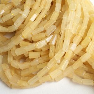 8-10mm Light Yellow Aventurine Brick Beads, Aventurine Rectangle Beads, 13 Inch 5 Strands Yellow Aventurine Long Box For Jewelry – BPG190 | Natural genuine beads Array beads for beading and jewelry making.  #jewelry #beads #beadedjewelry #diyjewelry #jewelrymaking #beadstore #beading #affiliate #ad