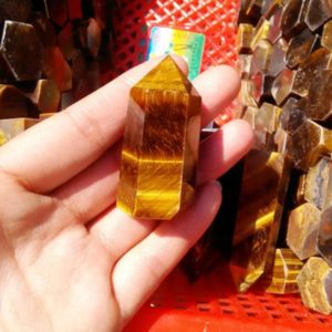 Shop Tiger Eye Points & Wands! Best Tiger Eye Point/Tiger Eye Wand/Tiger Eye Tower/Tiger Eye's/Healing Crystal(Size:,30mm,40mm,50mm,60mm,70mm,80mm,90mm,100mm,150mm,200mm) | Natural genuine stones & crystals in various shapes & sizes. Buy raw cut, tumbled, or polished gemstones for making jewelry or crystal healing energy vibration raising reiki stones. #crystals #gemstones #crystalhealing #crystalsandgemstones #energyhealing #affiliate #ad