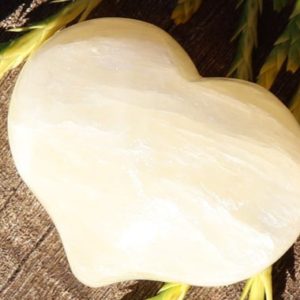 Shop Calcite Shapes! Yellow Calcite , Puffy Heart, Pocket, Worry Healing Stone, with Positive Healing Energy! | Natural genuine stones & crystals in various shapes & sizes. Buy raw cut, tumbled, or polished gemstones for making jewelry or crystal healing energy vibration raising reiki stones. #crystals #gemstones #crystalhealing #crystalsandgemstones #energyhealing #affiliate #ad
