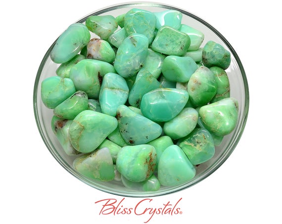 1 Chrysoprase Tumbled Stone Healing Crystal And Stone For Relationship Healing #ct41