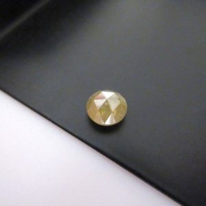 Shop Diamond Chip & Nugget Beads! 5mm Approx. Yellow Rose Cut Diamond Loose, Raw Rough Diamond Rose Cut, Faceted Cabochon, DDS356 | Natural genuine chip Diamond beads for beading and jewelry making.  #jewelry #beads #beadedjewelry #diyjewelry #jewelrymaking #beadstore #beading #affiliate #ad