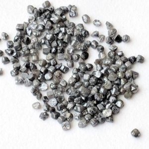 Shop Raw & Rough Diamond Stones! 1.5-2mm Grey Rough Diamond, Natural Grey Loose Raw Diamond, Uncut Diamond, Conflict Free Diamond For Jewelry (1CT To 50Cts) – PPD179 | Natural genuine stones & crystals in various shapes & sizes. Buy raw cut, tumbled, or polished gemstones for making jewelry or crystal healing energy vibration raising reiki stones. #crystals #gemstones #crystalhealing #crystalsandgemstones #energyhealing #affiliate #ad
