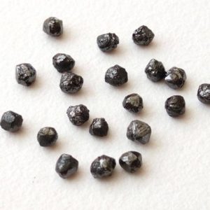 Shop Diamond Stones & Crystals! 2.5mm Black Round Diamonds, Black Rough Diamond, Natural Black Raw Diamond, Uncut Diamond, Conflict Free Diamond For Jewelry (10Pc To 100Pc) | Natural genuine stones & crystals in various shapes & sizes. Buy raw cut, tumbled, or polished gemstones for making jewelry or crystal healing energy vibration raising reiki stones. #crystals #gemstones #crystalhealing #crystalsandgemstones #energyhealing #affiliate #ad