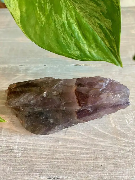 Emerald Auralite Crystal Wand Extra Large | Rare Canadian Hand Carved | Gemstone Stone Specimen