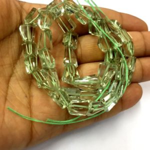 AAA QUALITY~~Natural Green Amethyst Faceted Nuggets Beads Laser Cut Nugget Shape Beads Amethyst Gemstone Beads Jewelry Making Nuggets | Natural genuine chip Green Amethyst beads for beading and jewelry making.  #jewelry #beads #beadedjewelry #diyjewelry #jewelrymaking #beadstore #beading #affiliate #ad