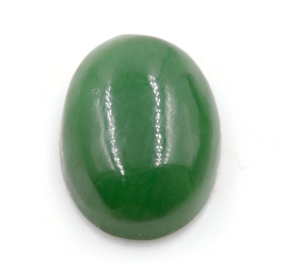 Green Jade Cabochon Natural Jade Gemstone Jade Stone Loose Jade Stone Green Jade, Green Jadite Ov Diy Jewelry Supplies Sku: 113233