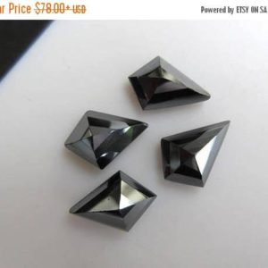 Shop Hematite Stones & Crystals! 10 Pieces 14x10mm Natural Hematite Fancy Kite Shaped Faceted Flat Back Rose Cut Loose Gemstones BB446 | Natural genuine stones & crystals in various shapes & sizes. Buy raw cut, tumbled, or polished gemstones for making jewelry or crystal healing energy vibration raising reiki stones. #crystals #gemstones #crystalhealing #crystalsandgemstones #energyhealing #affiliate #ad