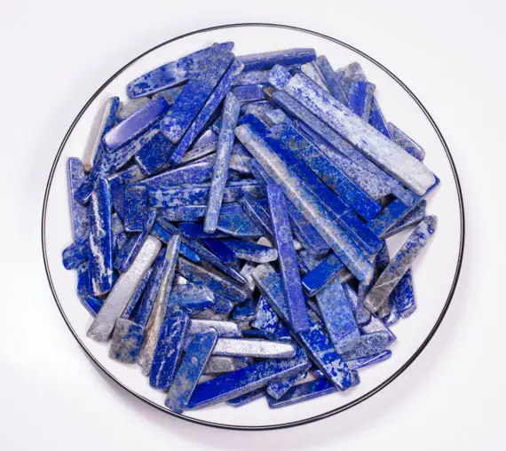 Bulk Sale Natural Lapis Lazuli Sticks Chip Stone,lapis Lazuli Crystal,lapis Stone,pendant,necklace,natural Crystal Stones,blue Stone