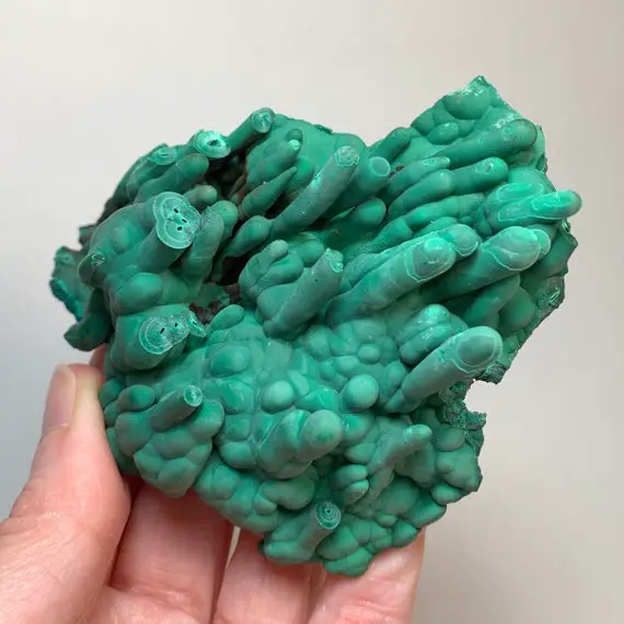 Malachite Crystal Cluster - Raw Natural Mineral Specimen - Collectible - Meditation Crystal - Healing Crystal - Display - From Dr Congo 150g