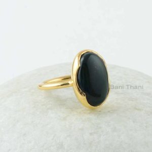 Shop Bloodstone Rings! Natural Bloodstone Ring, Bloodstone 10×16 Oval Shape Gemstone Ring, 925 Sterling Silver Bezel Ring, 18k Gold Plated Ring, Handmade Gift Ring | Natural genuine Bloodstone rings, simple unique handcrafted gemstone rings. #rings #jewelry #shopping #gift #handmade #fashion #style #affiliate #ad