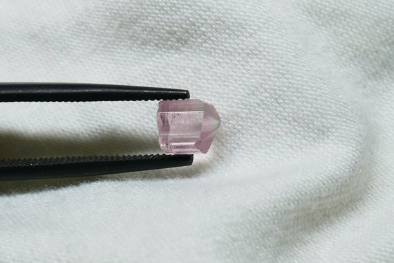 Gem Grade Pink Tourmaline Crystal,  1.03 Carats, 5.5 X 5 X 4 Mm, Pink Tourmaline Specimen Micromount