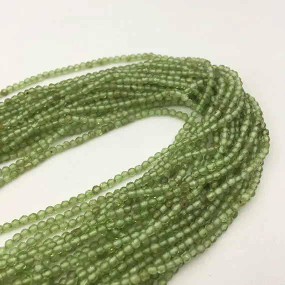 Natural Prehnite Smooth Round Beads 4mm Approx 15.5" Strand