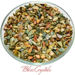 Shop Rainforest Jasper Stones & Crystals! Mini Rainforest RHYOLITE JASPER Tumbled Stone 28 gm Parcel – Healing Crystal and Stone, Medicine Bag #RJ50 | Natural genuine stones & crystals in various shapes & sizes. Buy raw cut, tumbled, or polished gemstones for making jewelry or crystal healing energy vibration raising reiki stones. #crystals #gemstones #crystalhealing #crystalsandgemstones #energyhealing #affiliate #ad