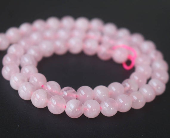 Rose Quartz Smooth And Round Beads,6mm/8mm/10mm/12mm Quartz Beads,15 Inches One Starand