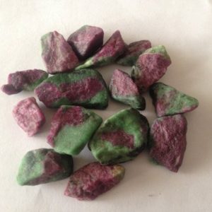 Shop Raw & Rough Ruby Zoisite Stones! Ruby with green zoisite 500 carats 15x10mm to 35×20 mm Ruby | Natural genuine stones & crystals in various shapes & sizes. Buy raw cut, tumbled, or polished gemstones for making jewelry or crystal healing energy vibration raising reiki stones. #crystals #gemstones #crystalhealing #crystalsandgemstones #energyhealing #affiliate #ad