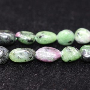 Shop Ruby Zoisite Chip & Nugget Beads! Natural Amethyst Chip Beads,Chip beads,Amethyst Chip Nugget Beads,One Strand 15" | Natural genuine chip Ruby Zoisite beads for beading and jewelry making.  #jewelry #beads #beadedjewelry #diyjewelry #jewelrymaking #beadstore #beading #affiliate #ad