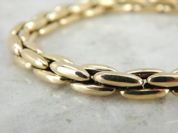 Modernist Sapphire And Yellow Gold Bracelet 2ynttz-d
