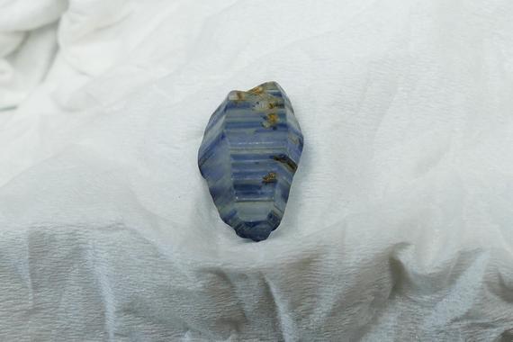 4.39ct Blue Terminated Natural Sapphire Crystal ~ Rough Ceylon Sapphire Crystal ~ 13*8*5 Mm