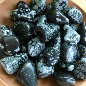 Shop Snowflake Obsidian Stones & Crystals! Tumbled Snowflake Obsidian Clearing Protection Cleansing Grounding Past Life Gridwork Reiki Manifest | Natural genuine stones & crystals in various shapes & sizes. Buy raw cut, tumbled, or polished gemstones for making jewelry or crystal healing energy vibration raising reiki stones. #crystals #gemstones #crystalhealing #crystalsandgemstones #energyhealing #affiliate #ad