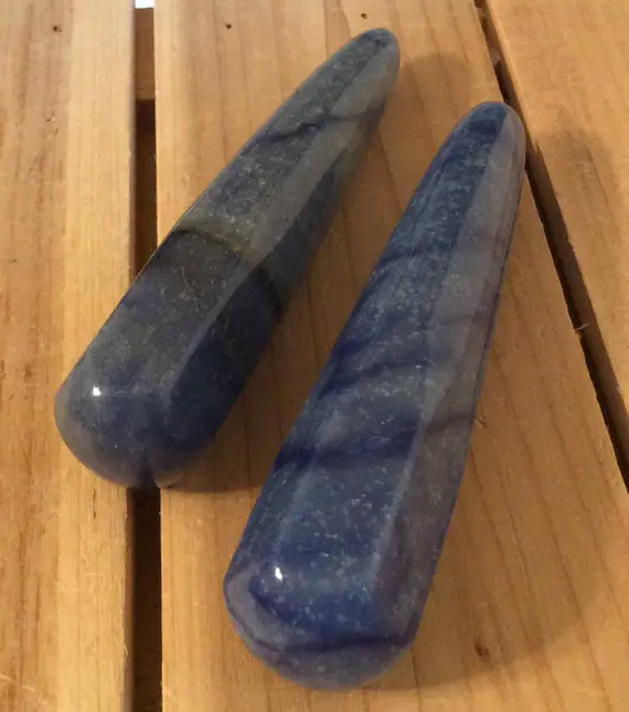 Sodalite Gemstone Healing Wand, Spiritual Stone, Healing Stone, Healing Crystal