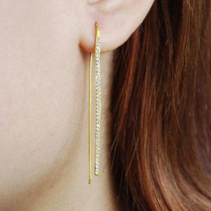Shop Topaz Earrings! White Topaz Drop Earrings,Gold Gemstone Bar Earrings,Long Birthstone Earrings,Topaz Gemstone Earrings,Gold Modern Earrings,Gift For Her,Gold | Natural genuine Topaz earrings. Buy crystal jewelry, handmade handcrafted artisan jewelry for women.  Unique handmade gift ideas. #jewelry #beadedearrings #beadedjewelry #gift #shopping #handmadejewelry #fashion #style #product #earrings #affiliate #ad