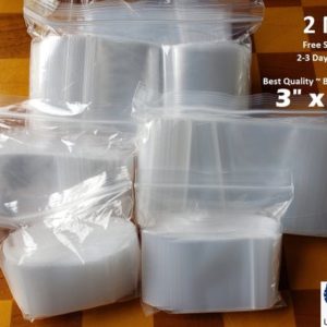 Shop Bead Storage Containers & Organizers! 3" x 3" Clear Plastic Zip Top Bags, 2Mil Thickness, Reclosable Lock Large Small Mini Baggies For Beads Jewelry Merchandise Storage Container | Shop jewelry making and beading supplies, tools & findings for DIY jewelry making and crafts. #jewelrymaking #diyjewelry #jewelrycrafts #jewelrysupplies #beading #affiliate #ad