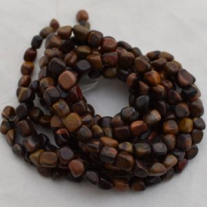 Shop Agate Chip & Nugget Beads! High Quality Grade A Natural Crazy Lace Agate Semi-precious Gemstone Pebble Tumbled stone Nugget Beads 7mm-10mm – 15" strand | Natural genuine chip Agate beads for beading and jewelry making.  #jewelry #beads #beadedjewelry #diyjewelry #jewelrymaking #beadstore #beading #affiliate #ad