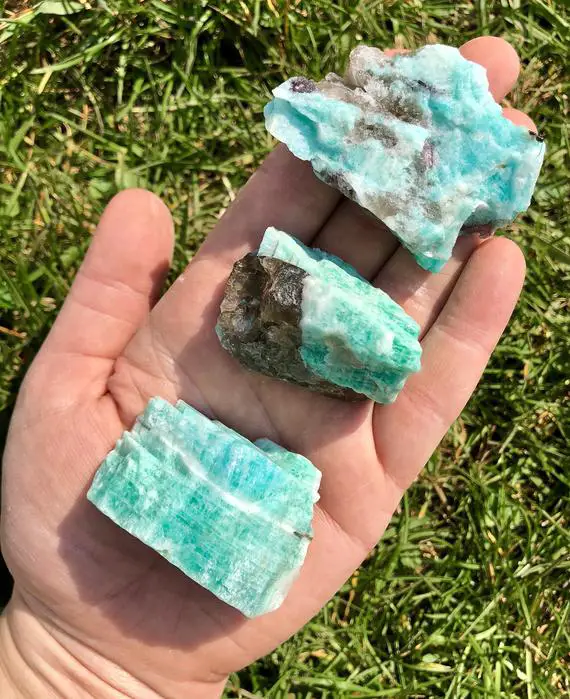 For Sale Raw Amazonite Crystal Raw Amazonite Stone Raw