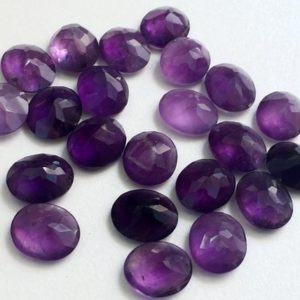 Shop Amethyst Cabochons! 10x14mm Amethyst Oval Cabochons, Amethyst Buff Polish Gems, Loose Amethyst Gemstones, Amethyst For Jewelry, Purple Gems- KS156 | Natural genuine stones & crystals in various shapes & sizes. Buy raw cut, tumbled, or polished gemstones for making jewelry or crystal healing energy vibration raising reiki stones. #crystals #gemstones #crystalhealing #crystalsandgemstones #energyhealing #affiliate #ad