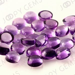 Shop Amethyst Cabochons! Amethyst (Brazilian) Cabochon 6mm Round  – per stone | Natural genuine stones & crystals in various shapes & sizes. Buy raw cut, tumbled, or polished gemstones for making jewelry or crystal healing energy vibration raising reiki stones. #crystals #gemstones #crystalhealing #crystalsandgemstones #energyhealing #affiliate #ad