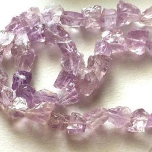 6-8mm Raw Amethyst Beads, Loose Rough Amethyst Gems, Amethyst Rough Nuggets, Natural Amethyst 7 Inch ( 1 Strand To 5 strand Options) – DAV9 | Natural genuine chip Gemstone beads for beading and jewelry making.  #jewelry #beads #beadedjewelry #diyjewelry #jewelrymaking #beadstore #beading #affiliate #ad