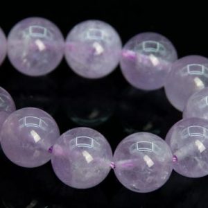 9-10MM Translucent Light Lavender Amethyst Beads Brazil AA Genuine Natural Gemstone Half Strand Round 7.5" Bulk Lot Options (109392h-2952) | Natural genuine round Array beads for beading and jewelry making.  #jewelry #beads #beadedjewelry #diyjewelry #jewelrymaking #beadstore #beading #affiliate #ad