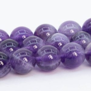 Dog Teeth Amethyst Beads Grade AA Genuine Natural Gemstone Round Loose Beads 4MM 6MM 8MM 10MM 12MM Bulk Lot Options | Natural genuine beads Amethyst beads for beading and jewelry making.  #jewelry #beads #beadedjewelry #diyjewelry #jewelrymaking #beadstore #beading #affiliate #ad