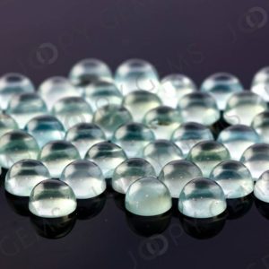 Shop Aquamarine Cabochons! Aquamarine (milky) Cabochon 5mm Round – per stone | Natural genuine stones & crystals in various shapes & sizes. Buy raw cut, tumbled, or polished gemstones for making jewelry or crystal healing energy vibration raising reiki stones. #crystals #gemstones #crystalhealing #crystalsandgemstones #energyhealing #affiliate #ad