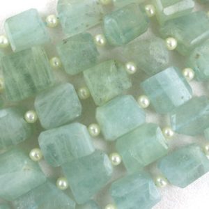 Shop Aquamarine Chip & Nugget Beads! Good Quality 13" Long Natural Aquamarine Faceted Nuggets,21 Piece,Aquamarine Gemstone,Aquamarine Nuggets Shape,8×11-12×15 MM,Wholesale Price | Natural genuine chip Aquamarine beads for beading and jewelry making.  #jewelry #beads #beadedjewelry #diyjewelry #jewelrymaking #beadstore #beading #affiliate #ad