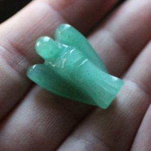 Shop Aventurine Shapes! Aventurine Stone Angel Figurine F274 | Natural genuine stones & crystals in various shapes & sizes. Buy raw cut, tumbled, or polished gemstones for making jewelry or crystal healing energy vibration raising reiki stones. #crystals #gemstones #crystalhealing #crystalsandgemstones #energyhealing #affiliate #ad