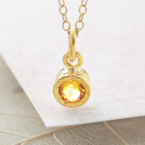 Shop Citrine Pendants! Citrine November Birthstone Sterling Silver Necklace Gold Gemstone Pendant November Birthstone Necklace Citrine Pendant Citrine Necklace | Natural genuine Citrine pendants. Buy crystal jewelry, handmade handcrafted artisan jewelry for women.  Unique handmade gift ideas. #jewelry #beadedpendants #beadedjewelry #gift #shopping #handmadejewelry #fashion #style #product #pendants #affiliate #ad
