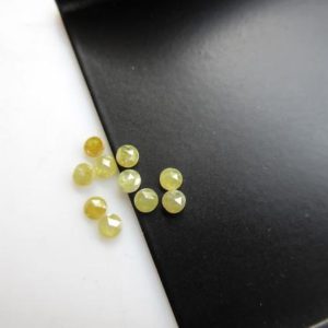 Shop Diamond Cabochons! 15 Pieces, 1mm Yellow Rose Cut Diamond, Rose Cut Cabochon, Excellent Cut/Height/Lustre Calibrated Rose Cut Diamonds, SKU-RCD31 | Natural genuine stones & crystals in various shapes & sizes. Buy raw cut, tumbled, or polished gemstones for making jewelry or crystal healing energy vibration raising reiki stones. #crystals #gemstones #crystalhealing #crystalsandgemstones #energyhealing #affiliate #ad