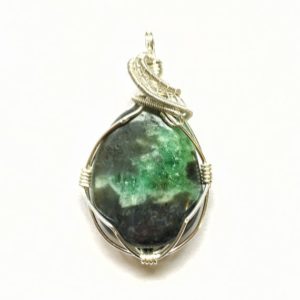Shop Emerald Necklaces! Raw Emerald Necklace, Emerald Pendant Men, 50th Birthday Gift for Men, Step Dad Gift | Natural genuine Emerald necklaces. Buy handcrafted artisan men's jewelry, gifts for men.  Unique handmade mens fashion accessories. #jewelry #beadednecklaces #beadedjewelry #shopping #gift #handmadejewelry #necklaces #affiliate #ad