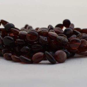 Shop Garnet Chip & Nugget Beads! High Quality Grade A Natural Peach Garnet Semi-precious Gemstone Pebble Tumbled stone Nugget Beads approx 7mm-10mm – 15" strand | Natural genuine chip Garnet beads for beading and jewelry making.  #jewelry #beads #beadedjewelry #diyjewelry #jewelrymaking #beadstore #beading #affiliate #ad