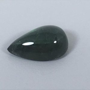 Shop Green Tourmaline Stones & Crystals! Green Tourmaline Cabochon, 4.61 carats | Natural genuine stones & crystals in various shapes & sizes. Buy raw cut, tumbled, or polished gemstones for making jewelry or crystal healing energy vibration raising reiki stones. #crystals #gemstones #crystalhealing #crystalsandgemstones #energyhealing #affiliate #ad