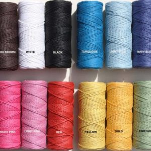 Shop Hemp Twine! Hemp twine, Dyed hemp cord, 20LB Break- 2 Strand (205ft) 60 Metre Spool x 1mm ideal for friendship bands & crafts | Shop jewelry making and beading supplies, tools & findings for DIY jewelry making and crafts. #jewelrymaking #diyjewelry #jewelrycrafts #jewelrysupplies #beading #affiliate #ad