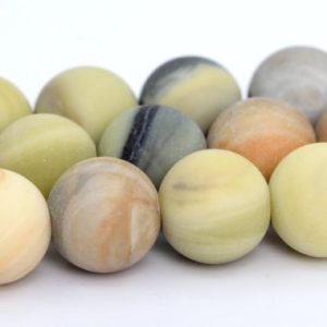 Shop Jade Round Beads! Matte Butter Jade Beads Grade AAA Genuine Natural Gemstone Round Loose Beads 4MM 6MM 8MM Bulk Lot Options | Natural genuine round Jade beads for beading and jewelry making.  #jewelry #beads #beadedjewelry #diyjewelry #jewelrymaking #beadstore #beading #affiliate #ad