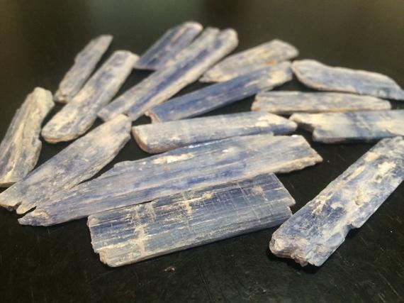 Blue Kyanite - Raw Blue Kyanite - Kyanite Stone Raw- Healing Crystals & Stones - Natural Blue Kyanite Blade - Rough Kyanite Crystal