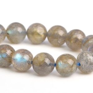 Shop Labradorite Round Beads! 7MM Light Gray Labradorite Beads Grade AA Genuine Natural Gemstone Half Strand Round Loose Beads 7.5" BULK LOT 1,3,5,10 and 50 (103692h-965) | Natural genuine round Labradorite beads for beading and jewelry making.  #jewelry #beads #beadedjewelry #diyjewelry #jewelrymaking #beadstore #beading #affiliate #ad