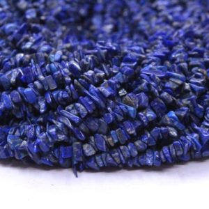 Shop Lapis Lazuli Chip & Nugget Beads! 16" Long Natural Lapis Lazuli Chips Bead,Uncut Bead,Blue Lapiz  Bead,6-8 MM,Jewelry Making,Polished Smooth Beads,Gemstone,Wholesale Price | Natural genuine chip Lapis Lazuli beads for beading and jewelry making.  #jewelry #beads #beadedjewelry #diyjewelry #jewelrymaking #beadstore #beading #affiliate #ad