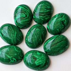 Shop Malachite Cabochons! 22x30mm Malachite Cabochons, 2 Pcs Natural Plain Malachite Oval Cabochons, Malachite Flat Back Cabochons, Malachite For Jewelry – PDG246 | Natural genuine stones & crystals in various shapes & sizes. Buy raw cut, tumbled, or polished gemstones for making jewelry or crystal healing energy vibration raising reiki stones. #crystals #gemstones #crystalhealing #crystalsandgemstones #energyhealing #affiliate #ad