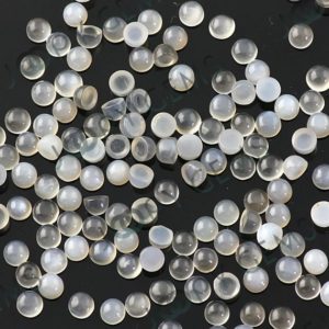 Grey Moonstone Cabochon 3mm Round – per stone | Natural genuine stones & crystals in various shapes & sizes. Buy raw cut, tumbled, or polished gemstones for making jewelry or crystal healing energy vibration raising reiki stones. #crystals #gemstones #crystalhealing #crystalsandgemstones #energyhealing #affiliate #ad